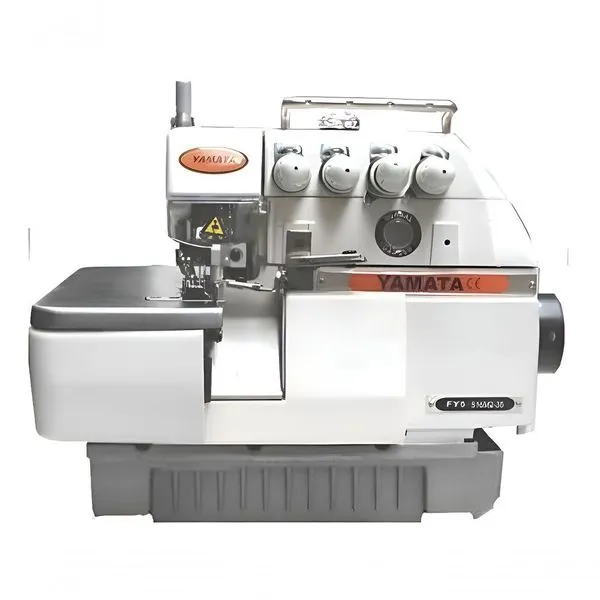 Máquina de Costura Overlock Industrial Fy44 Ponto Cadeia para Materiais Pesados Branco Yamata Máquina de Costura Overlock Industrial Fy44 Ponto Cadeia Branco Yamata