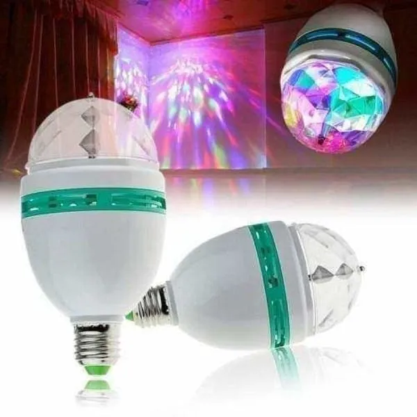 Lampada Bola Maluca Globo De Luz Giratoria Bivolt
