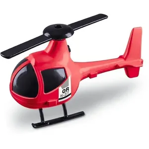 Helicóptero de Brinquedo Heli-Fire Bombeiro Resgate Vermelho Orange Toys