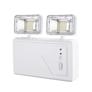 Luminária de Emergência LED 2 Faróis 3000 18W Blumenau Luminária de Emergência LED 2 Faróis 3000 Lúmens Branco Blumenau