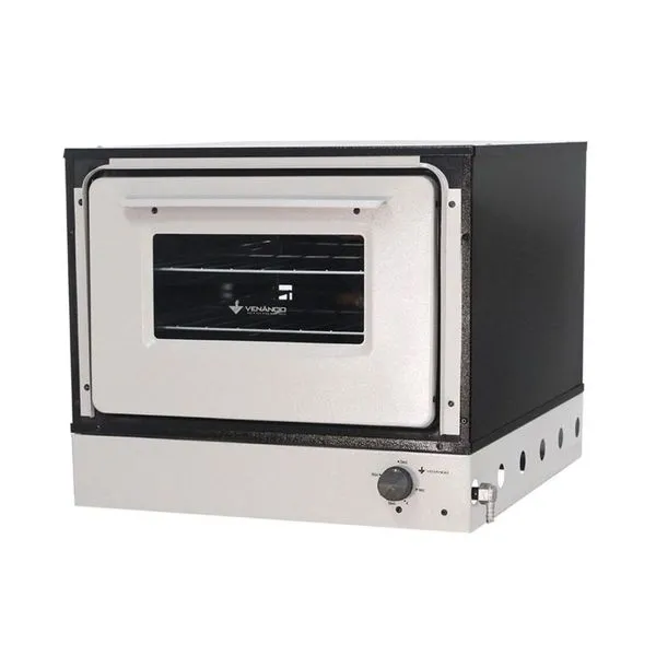 Forno de Bancada a Gás Bravo Brf Metalúrgica Venâncio em Aço Carbono com 2 Grelhas Cinza Forno de Bancada a Gás Bravo Brf Metalúrgica Venâncio Aço Carbono Cinza