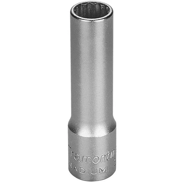 Soquete estriado longo 10 mm encaixe de 3/8" 44868110 TRAMONTINA PRO