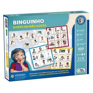 Jogo Binguinho Gosto ou Não Gosto - Pais e Filhos