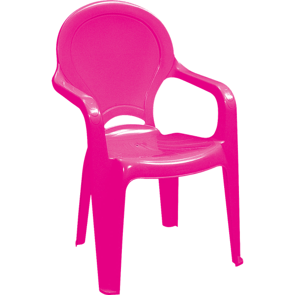 Cadeira Infantil Tramontina com Braço, Rosa - Tiquetaque 92262/060