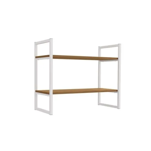 Prateleira De Quarto Industrial Li008 Canela-branco - Kappesberg