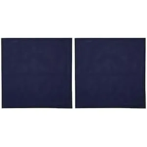 Conjunto de Guardanapos Wolff Mesa em Algodão Azul - 2 Peças
