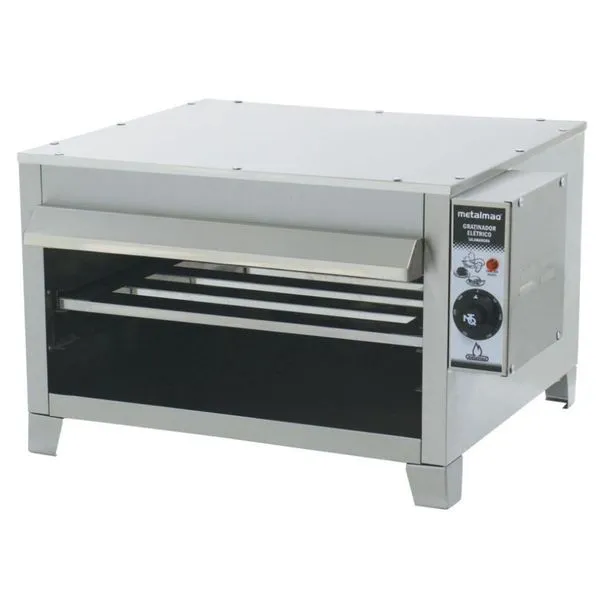 Salamandra Elétrica 40x50 Sl4 Inox Metalmaq 220V