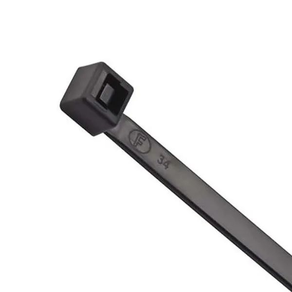 Abraçadeira Cinta 7,6 X 760mm Preta Uv - Kit Com 50 Unidades - Resistente Ao Sol E Intempéries