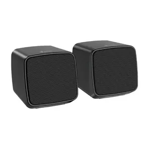 Speaker 2.0 SP-40BK com Sistema de Áudio 2.0 e Ajuste de Volume no Cabo Preto C3tech Speaker 2.0 SP-40BK com Sistema de Áudio 2.0 e Conexão P2 3,5MM Preto C3tech