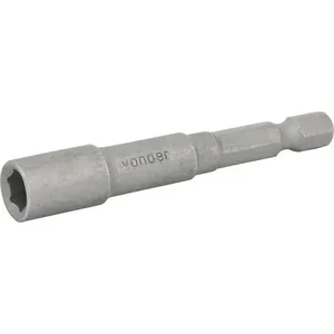 Soquete Sextavado Magnético 5/16" Cromo Vanádio - VONDER