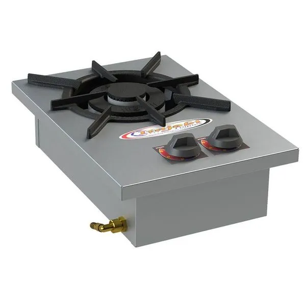 Fogão 1 Boca De Embutir Baixa Pressão 1qd 30x30 Inox Sl13037-i Itajobi
