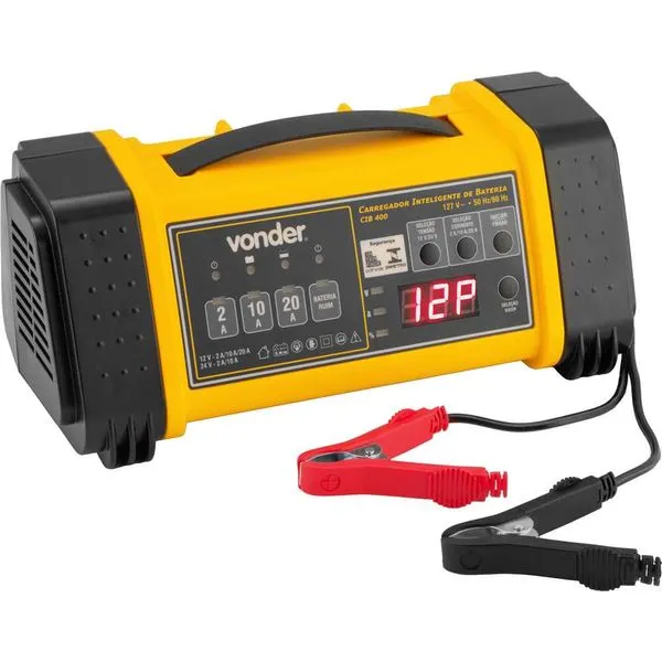 Carregador Inteligente de Bateria 127 V~ CIB400 - VONDER