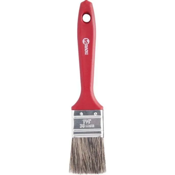 Pincel 1.1-2 Cerda Gris Cabo Plástico Para Tintas Latéx E A