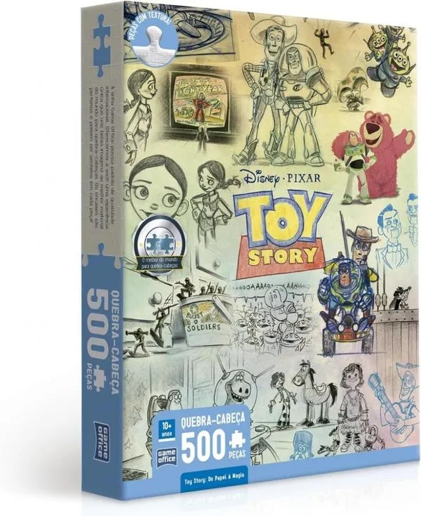 Toy Story Quebra-Cabeça 500 Peças - Toyster 003357