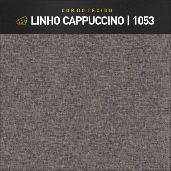 Tecido Para Tapeçaria No Metro 1,0m X 1,42m Castellar Móbile Linho Cappuccino