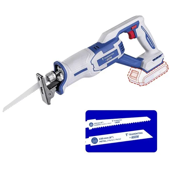 Serra Sabre Tramontina by TOTAL 20V 2800 rpm Brushless