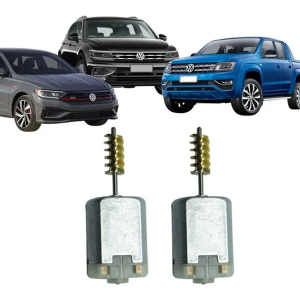 Par Micro Motor para Trava de Fechadura Elétrica Modelo SPP1189 Volkswagen Amarok Jetta Tiguan Up Golf 2012 a 2020 Par Micro Motor para Trava de Fechadura Elétrica SPP1189 Volkswagen Amarok Jetta Tiguan Up Golf 2012