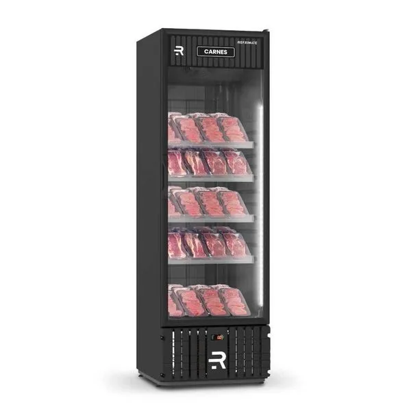 Visa Cooler Carne Embalada 570 Litros Preto/Preto VCCA570PV Refrimate 220V