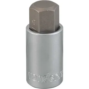 Soquete hexagonal 17 mm encaixe de 1/2" - VONDER