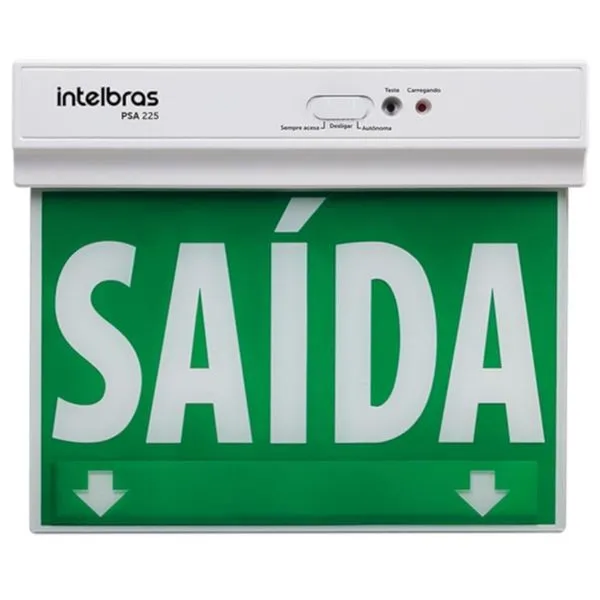 Placa De Sinalização Sempre Acesa Psa225 - 4632002 - Intelbras Placa Acesa Psa225 Intelbra