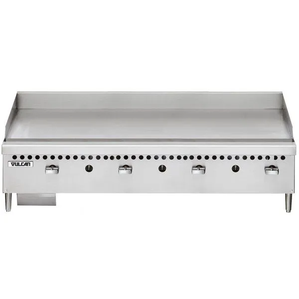 Chapa a Gás GLP VCRG48 4 Queimadores Alumínio Alta Espessura 25,4mm Inox Vulcan Chapa a Gás GLP VCRG48 4 Queimadores Alumínio Alta Espessura Inox Vulcan