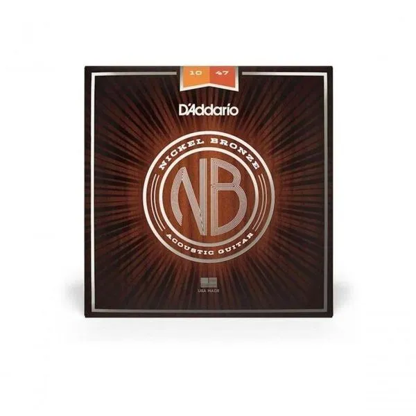Encordoamento Violão Aço .010-.047 Nickel Bronze Nb1047 D
