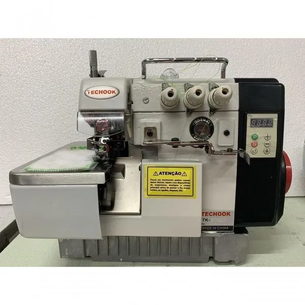 Overlock Direc Drive Silenciosa 220v + 5 Panos De Prato voltagem 220V