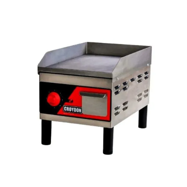 Churrasqueira Elétrica CE03 2200W Chapa Aço Carbono 6,4mm Uso Profissional Inox 220V Croydon Churrasqueira Elétrica CE03 2200W Chapa Aço Carbono Inox 220V Croydon