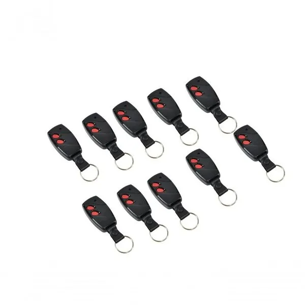 Kit 10 Controles Remotos Copiadores 2 Botões 433MHz para Alarme e Motor Compatível com Diversas Marcas Hombrus Kit 10 Controles Copiadores 2 Botões 433MHz para Alarme e Motor Hombrus