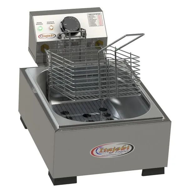 Fritador Elétrico Itajobi 1 Cuba 5 Litros - 110v
