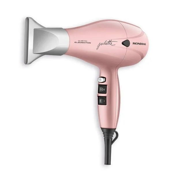 Secador De Cabelo By Juliette Mondial Golden Rose 127V 110