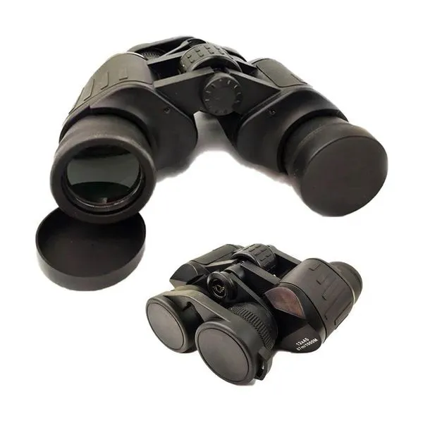Binoculos Profissional 12x45 Objetiva Bak4 Foco Zoom Ajustavel Lente Uv Longo Alcance Camping Trilha