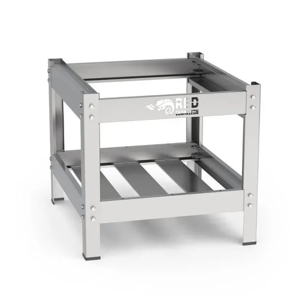 Bancada de Apoio Aberta para Chapa de Fritura BACE610 Aço Inox 430 60cm Profissional Red Chameleon Bancada de Apoio Aberta para Chapa BACE610 Aço Inox 430 Cozinha Profissional Red Chameleon
