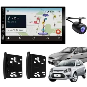 Central Multimídia Automotiva 2DIN 7810H 710H com Bluetooth e Câmera de Ré para Celular Android e Ios Central Multimídia Automotiva 2DIN 7810H 710H com Bluetooth e Câmera de Ré para Android e Ios