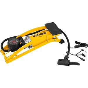 Bomba de ar para encher pneus com pedal - VONDER
