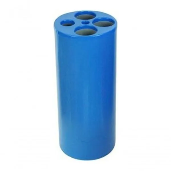 Dispensador de Copos Descartáveis com 5 Tubos Água Café e Palhetas Azul Higipack Dispensador de Copos com 5 Tubos Água Café e Palhetas Azul Higipack