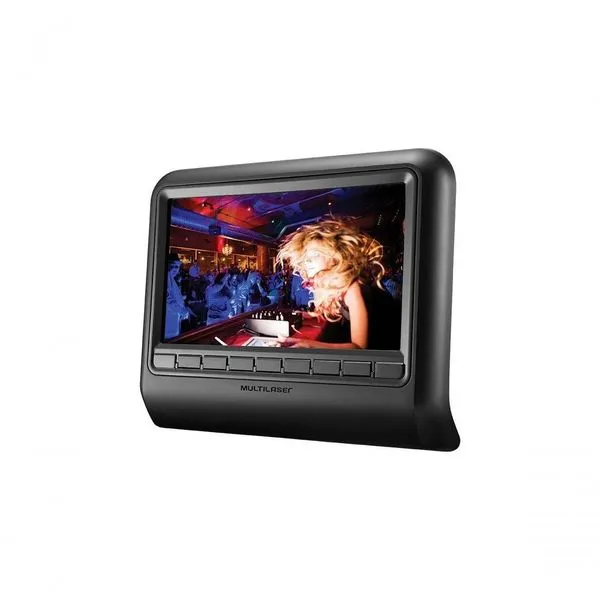 Dvd Automotivo para Veículo Au7059 com Monitor Acoplável Tela 9 Polegadas Lcd Led Preto Multilaser Dvd Automotivo para Veículo Au7059 com Monitor Acoplável Tela 9 Polegadas Preto Multilaser