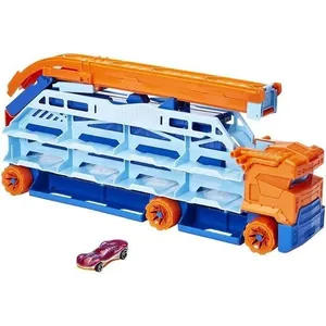 Pista Hot Wheels City Speed Drop Transport Hauler Queda Livre Mattel