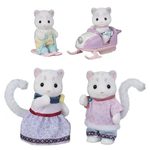Sylvanian Families - Conjunto Familia Dos Leopardos  - Da Neve - Epoch