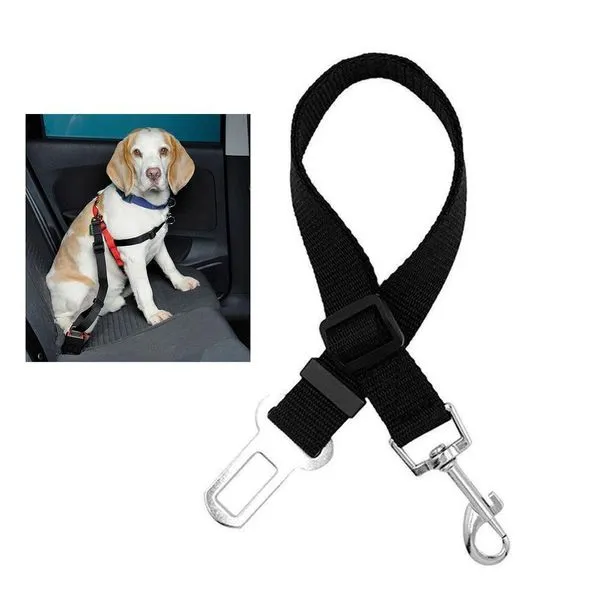 Cinto De Segurança Pet Cachorro Cao Guia Coleira Animal De Estimaçao Viagem Passeio Carro Veiculo Transporte Seguro Pet Shop