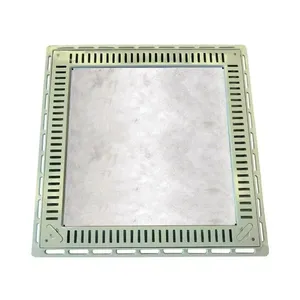 Tampa Casa Máquina Piscina Rebaixada Simples Grelha 80x80 B1