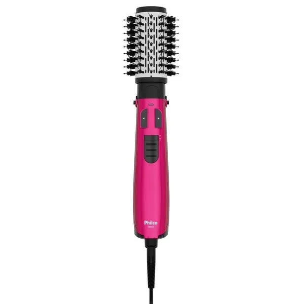Escova Rotativa PERE01 Cabeça Removível 1300W Tecnologia Íon Tourmaline Philco Bivolt Escova Rotativa PERE01 1300W Tecnologia Íon Tourmaline Philco Bivolt