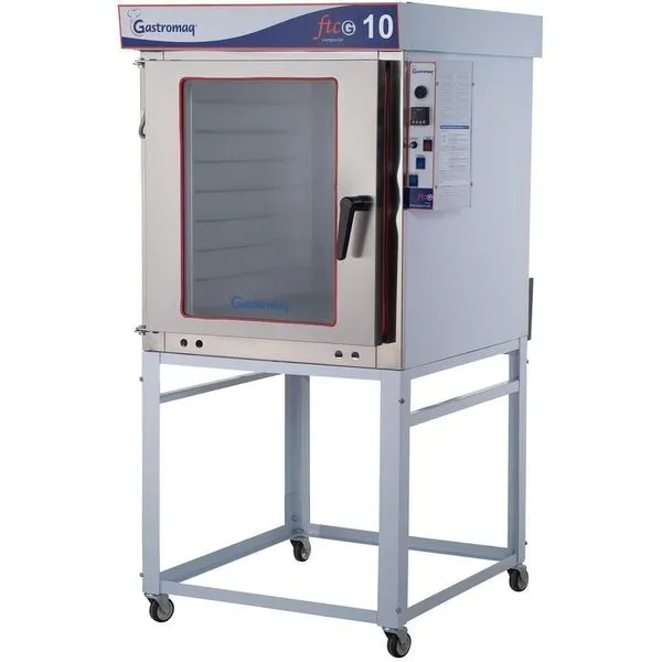 Forno Turbo A Gás 10 Esteiras Com Pedestal Ftg10 Gastromaq 220V