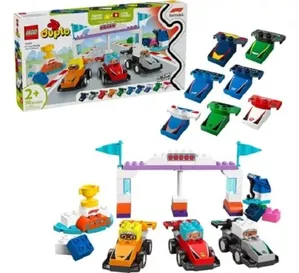 Lego 10445 Duplo - Formula 1 Carros E Pilotos – 70 pcs