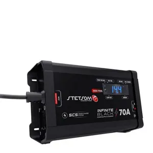 Carregador de Bateria / Fonte Stetsom INFINITY BLACK 70A Digital