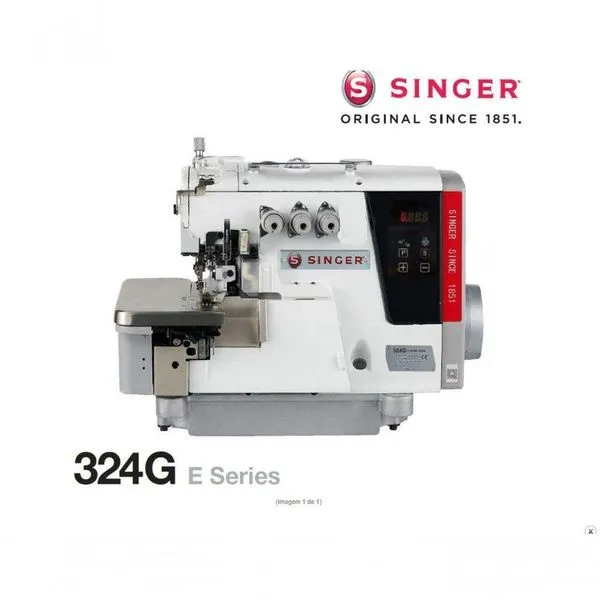 Lançamento Overloque Singer 324g 3 Fios Direct Drive