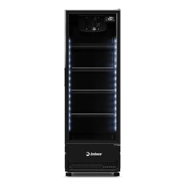 Cervejeira Imbera 369L Porta Vidro Preto CCV290 102679 Cervejeira Imbera 369L Porta Vidro Preto 110V CCV290 1026794
