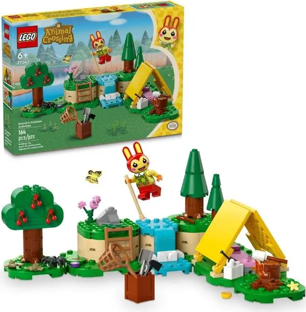 77047 LEGO® Animal Crossing - Acampamento da Bunnie