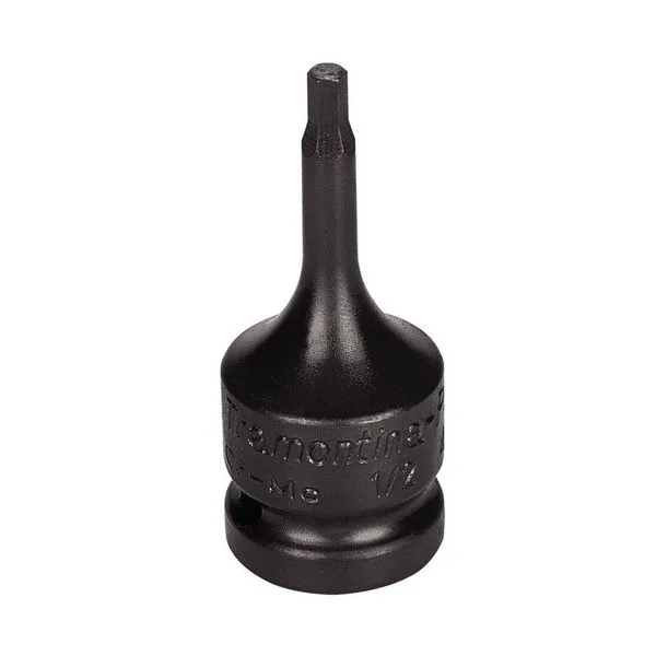 Soquete De Impacto Ponta Hexagopnal Em Aço Cromo Molibdênio 5 Mm - Encaixe 1/2\'\' Tramontina