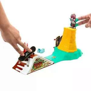 Hot Wheels Pista Skate Mattel Conjunto De Rampas Colorido Único